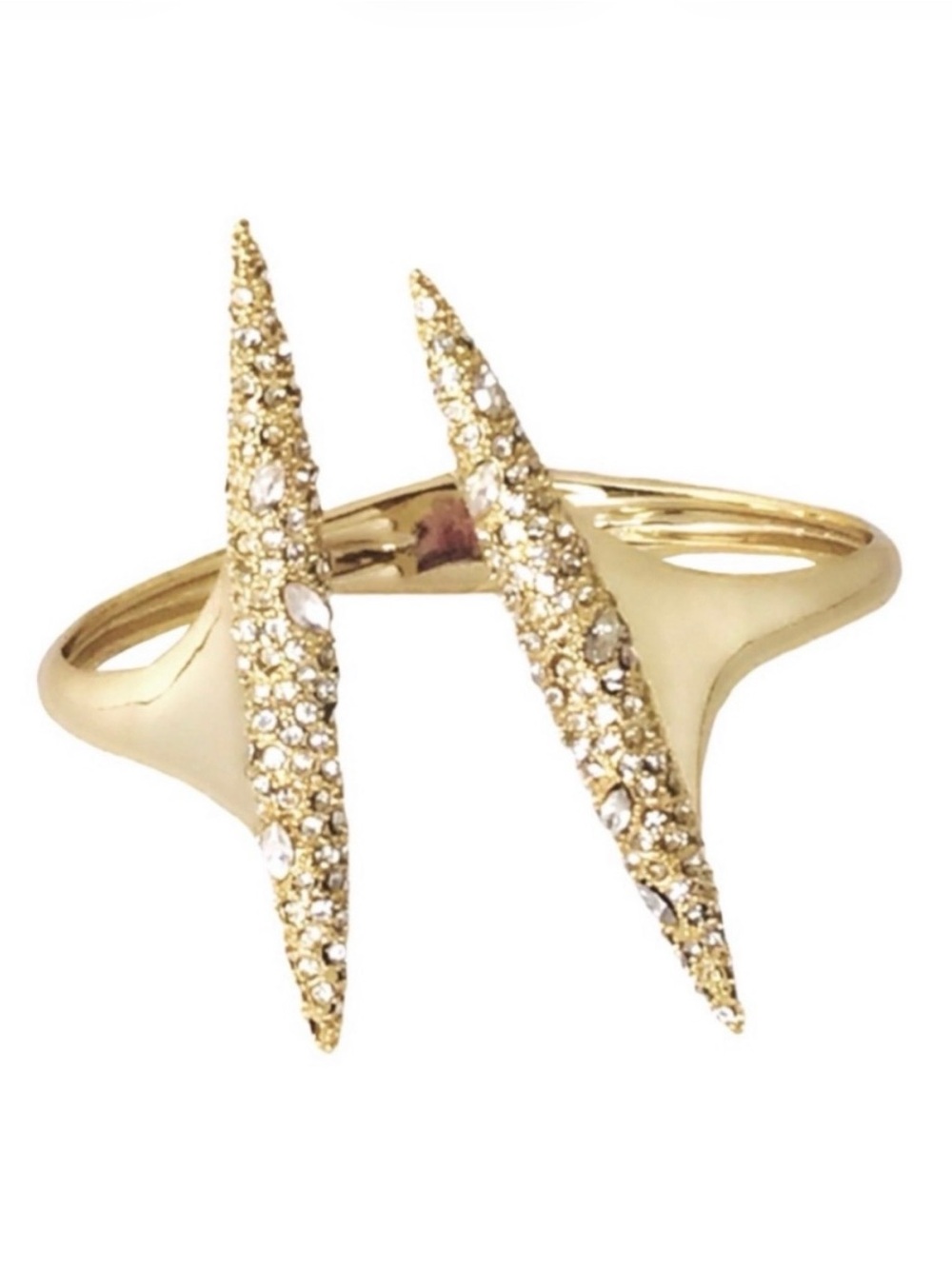 NEW Alexis Bittar Archive Modernist Spear Hinged Bracelet AU29